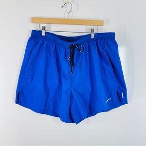 Nike Running Shorts Blue Dri Fit Athletic Training Shorts Men’s XXL Performance